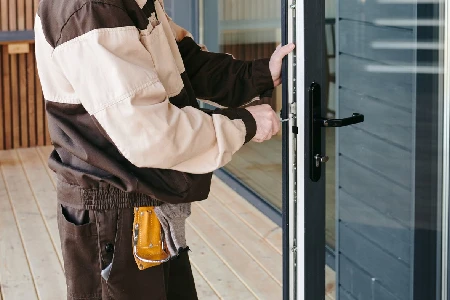 Cleaning And Polishing Glass Door Installation in Miami Lakes, FL